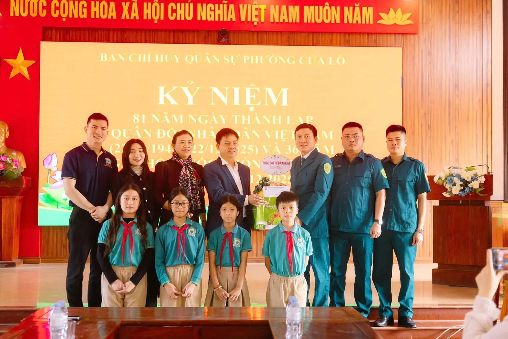 Chúc mừng 81 năm Ngày thành lập Quân đội Nhân dân Việt Nam