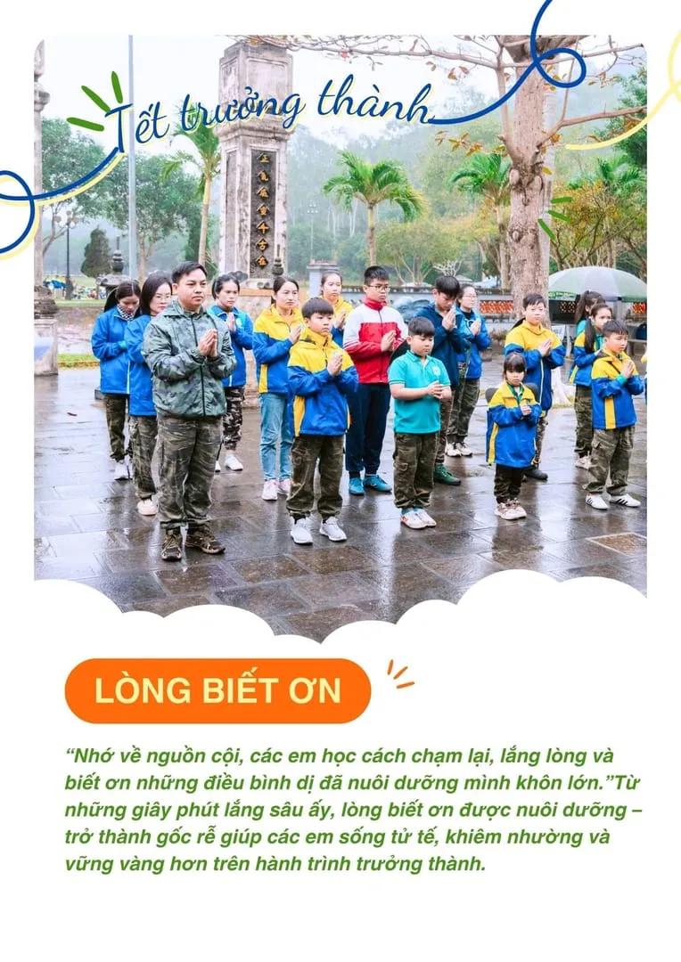 Mở link đăng ký Tết Trưởng Thành 2026